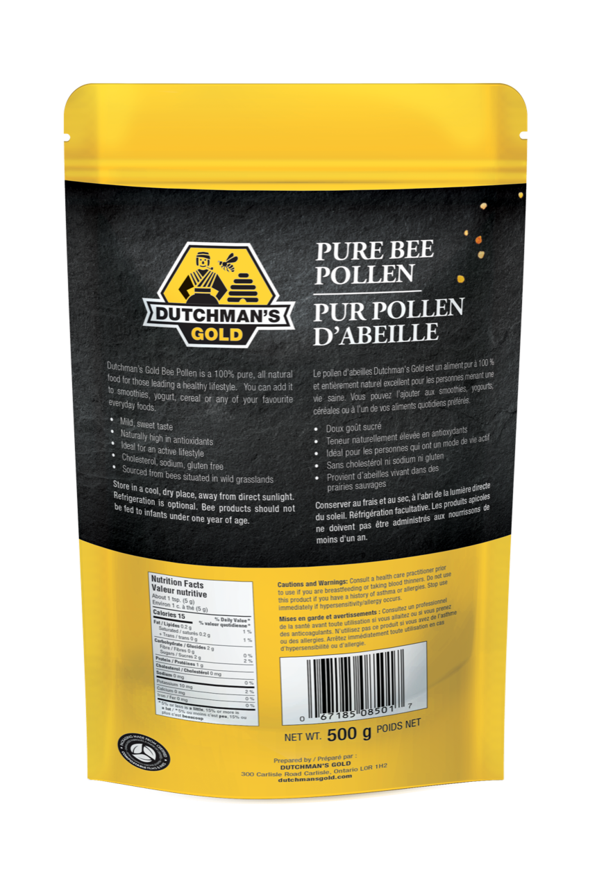 Dutchman's Gold Bee Pollen 500 g (1.1 lb)