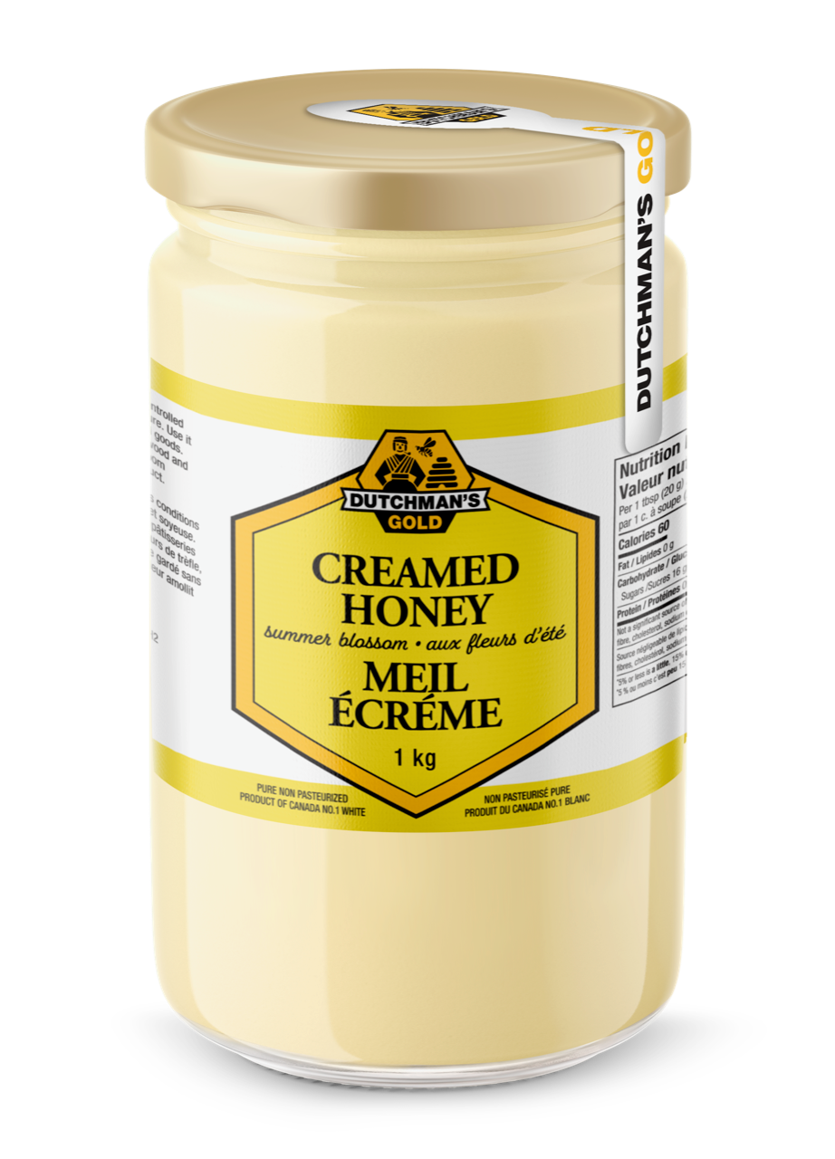 Wholesale - Summer Blossom CREAMED Honey - 1 kg