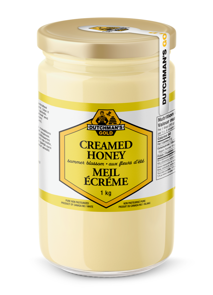 Wholesale - Summer Blossom CREAMED Honey - 1 kg