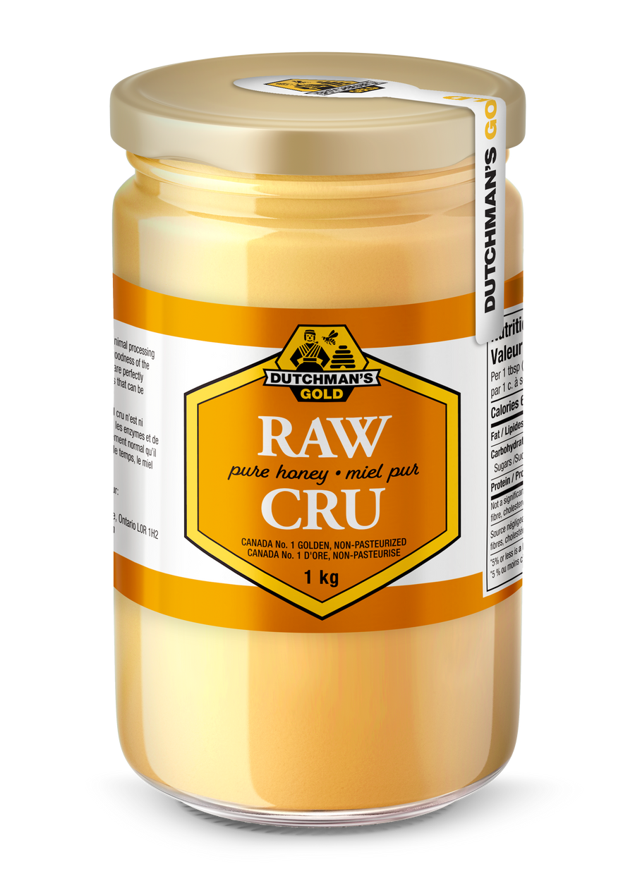 Wholesale - Dutchman's Gold Raw Honey - 1 kg