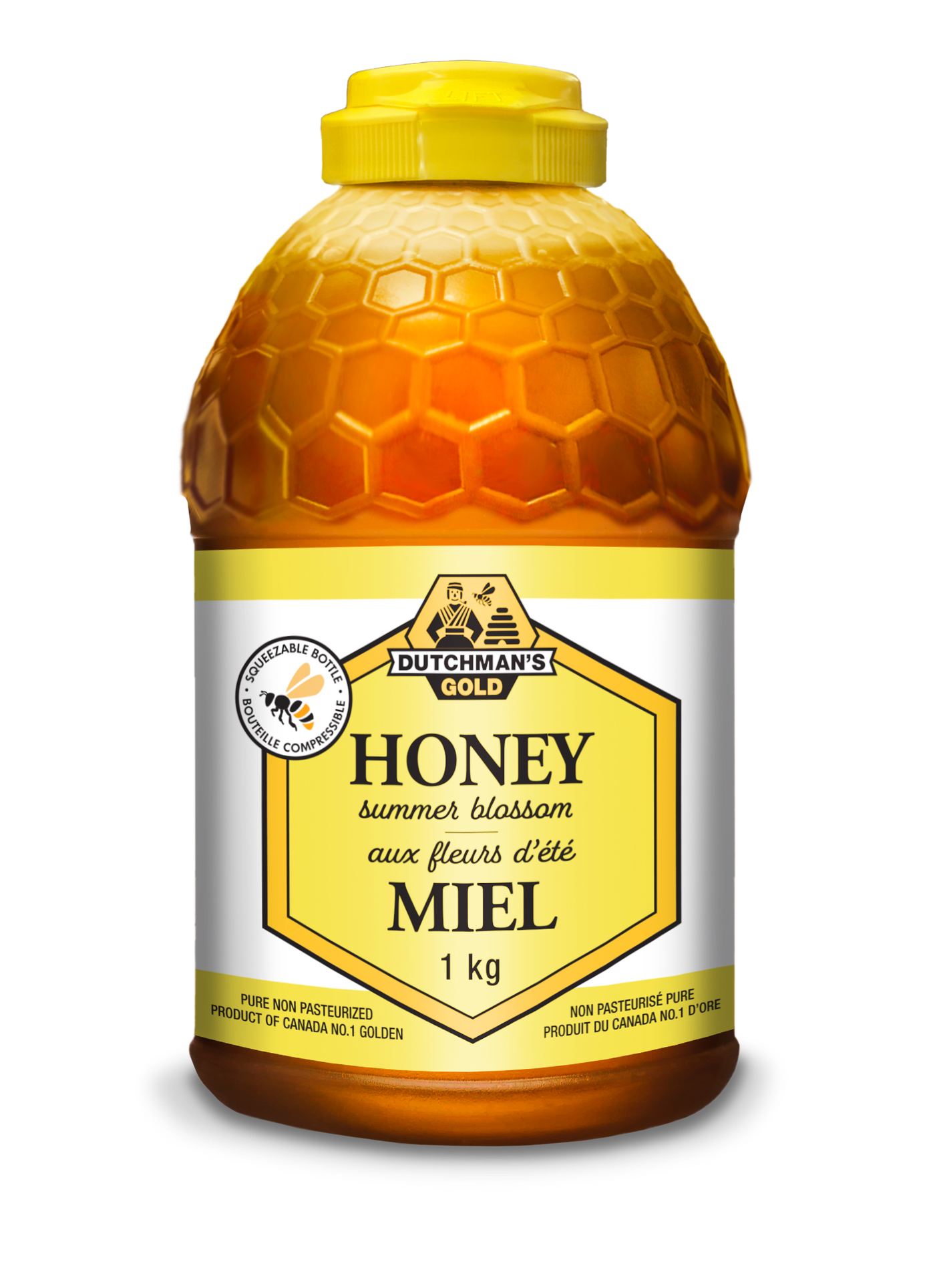 Wholesale - Dutchman's Gold Summer Blossom 1 kg Squeeze Hive