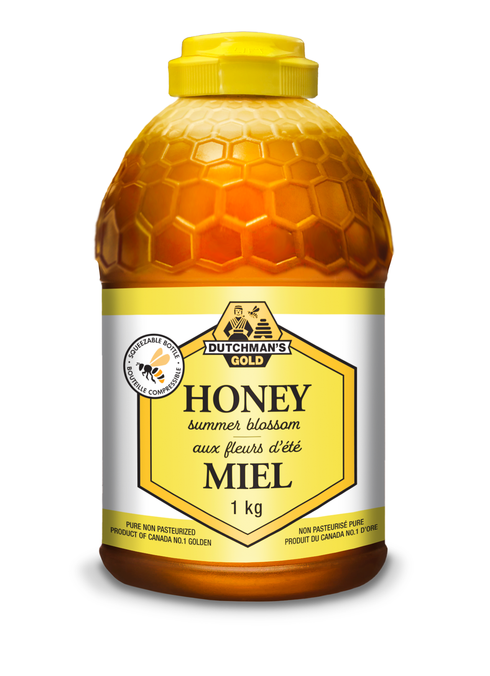 Wholesale - Dutchman's Gold Summer Blossom 1 kg Squeeze Hive