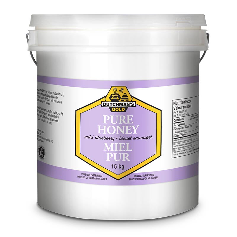 Wholesale - Dutchman's Gold Blueberry Blossom Honey 15 kg