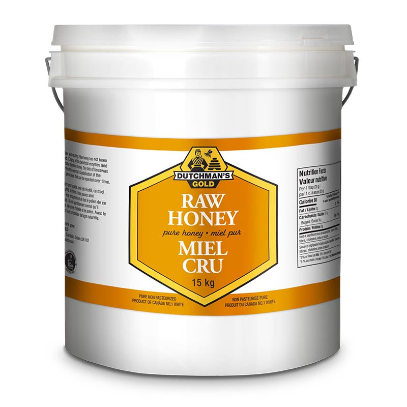 Dutchman's Gold Raw Honey - 15 kg (33 lb) - USA Addresses