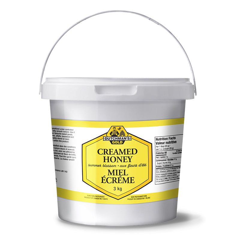 Dutchman's Gold Summer Blossom Creamed Honey 3 kg (6.6 lbs)