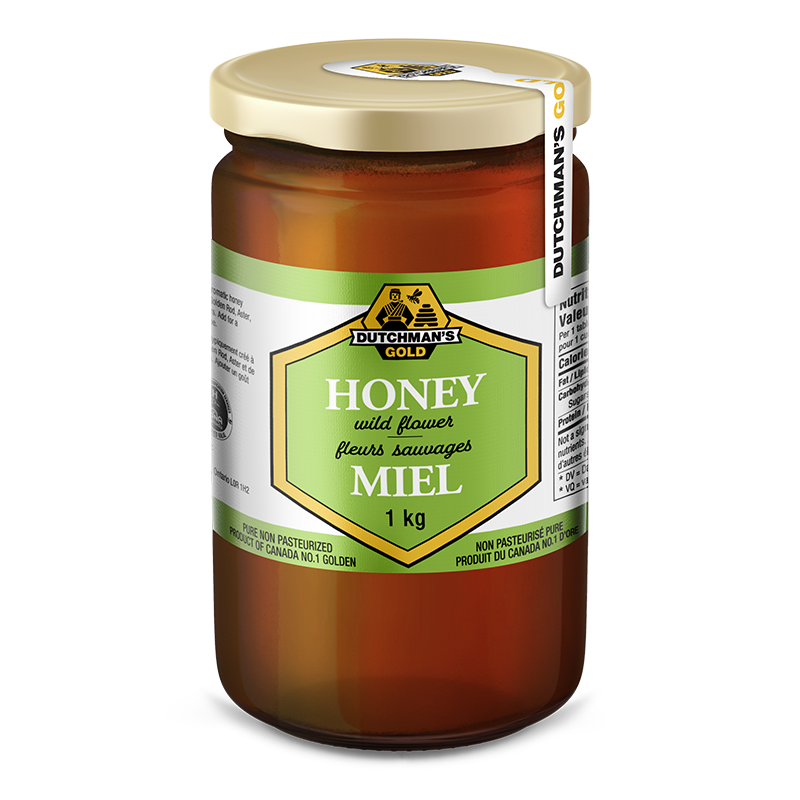 Dutchman’s Gold Wildflower Honey 1 kg (2.2 lbs) - Bee Buzz Shop