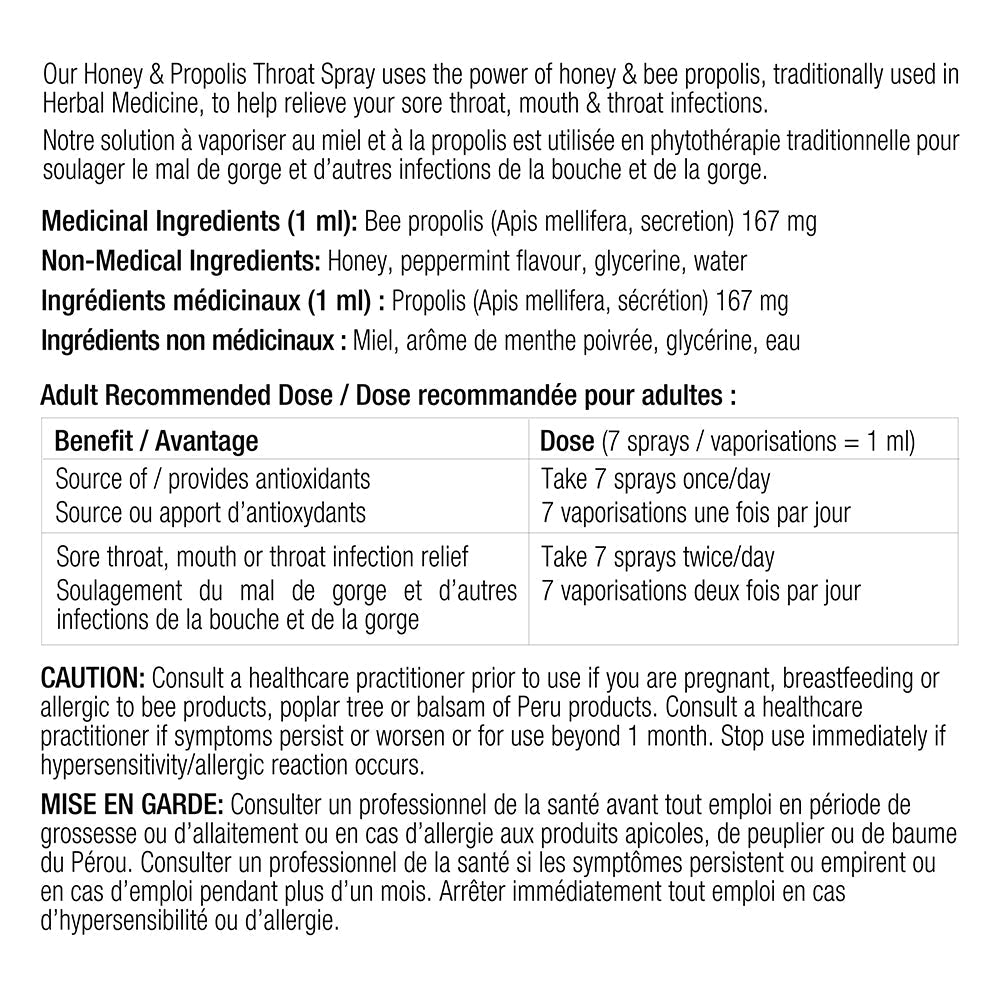 WHOLESALE Dutchman's Gold Honey & Propolis Throat Spray