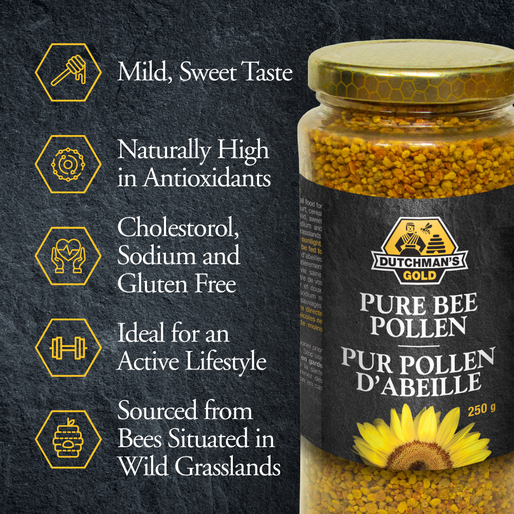 Dutchman's Gold Bee Pollen - 2 kg (4.4 lbs)