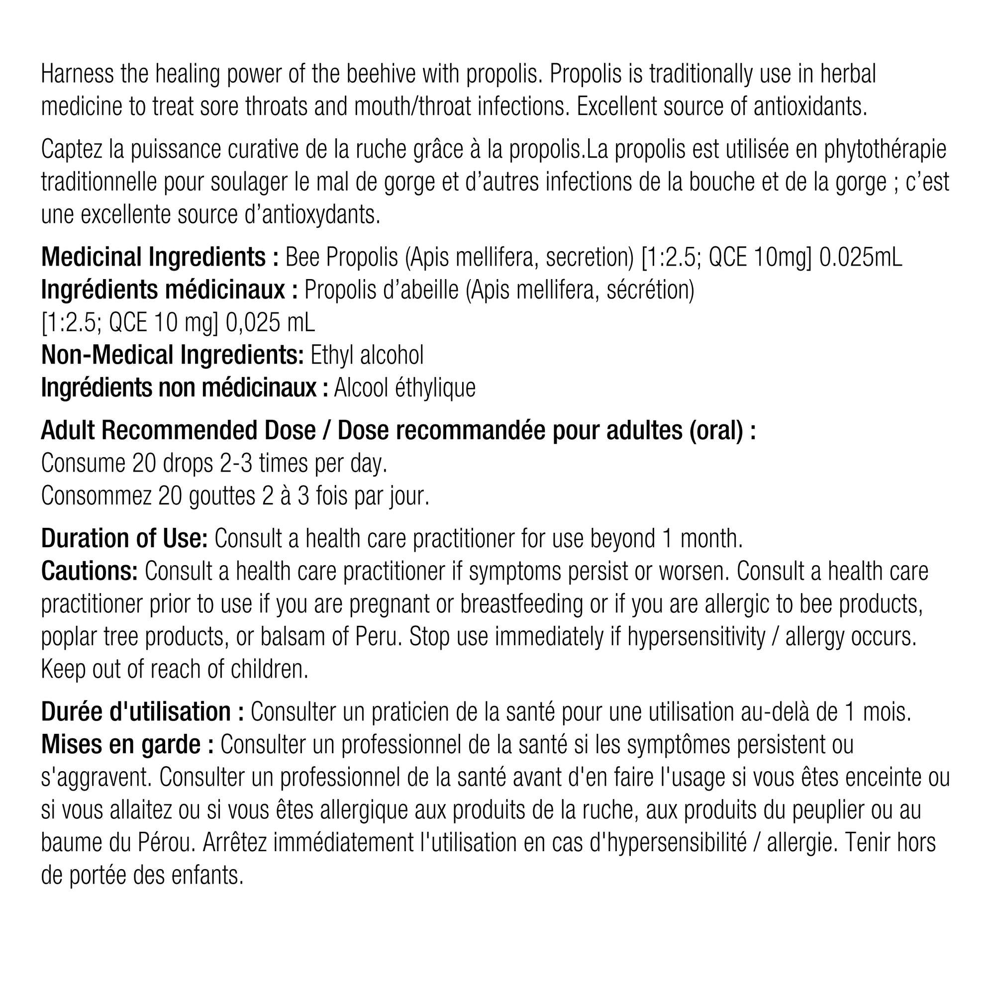 Dutchman's Gold Propolis 50% Tincture 50 ml