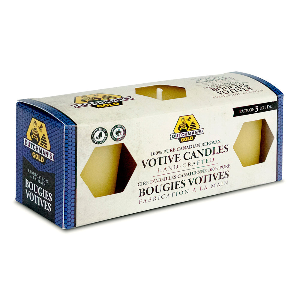 Dutchman's Gold Beeswax Votives