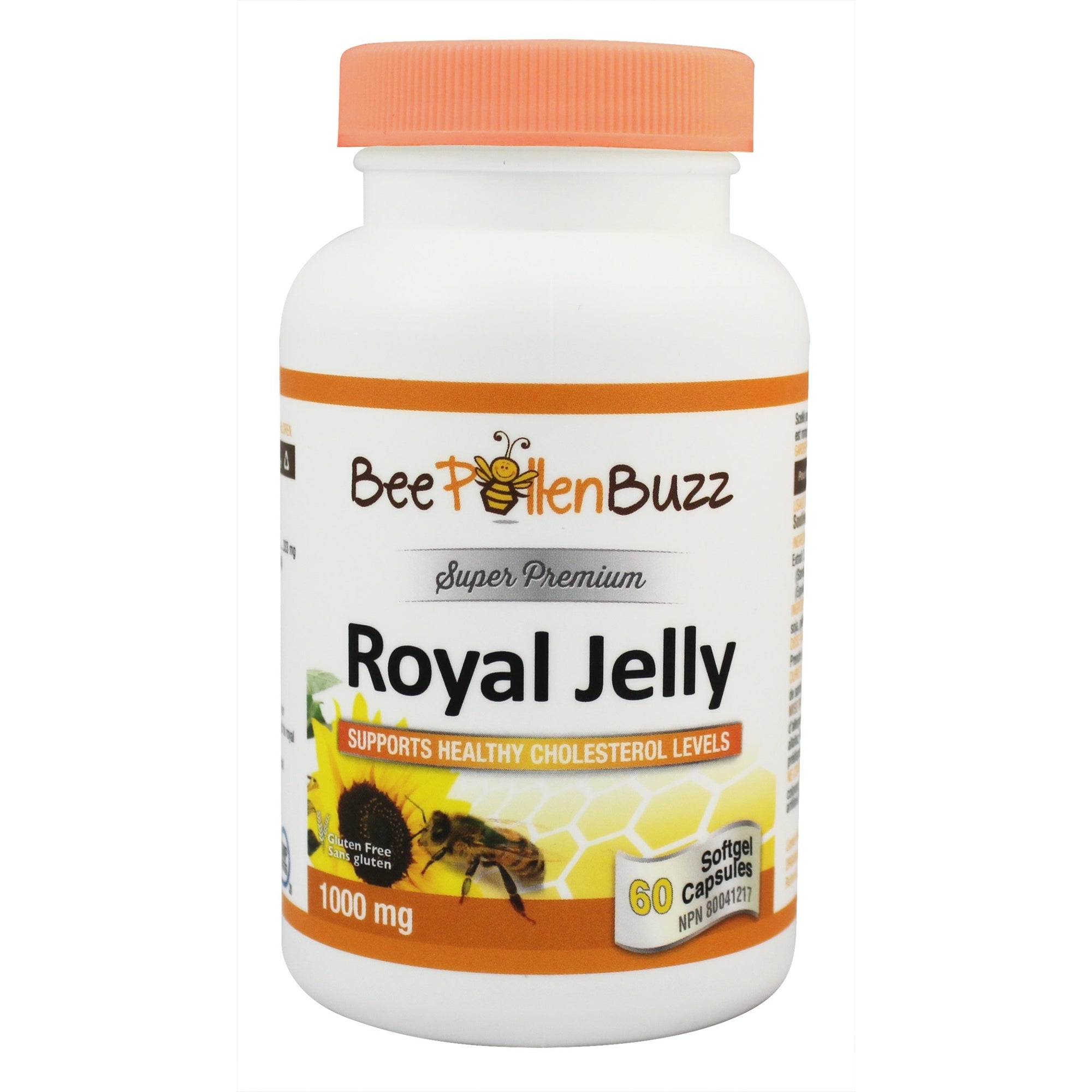 Bee Buzz Premium Royal Jelly 1000 mg 60 soft gels