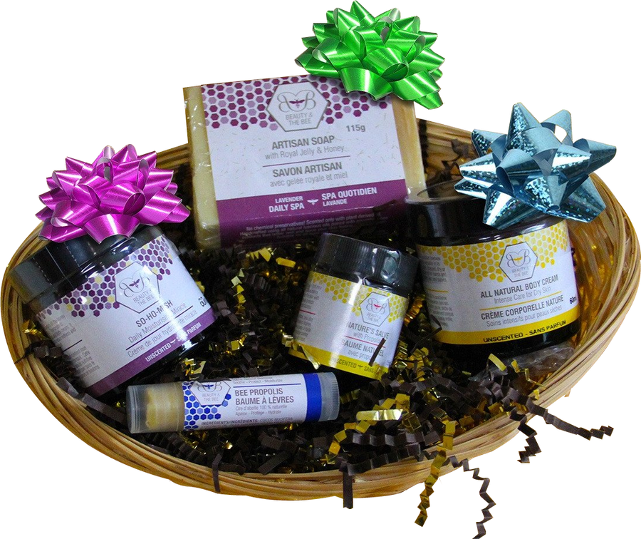 Beautiful Unique Gift Basket, All Natural Products
