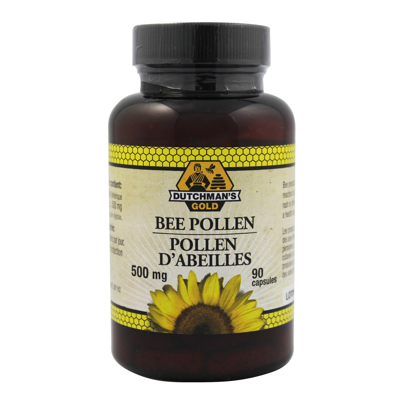 Dutchman's Gold Bee Pollen 500 mg  90 Caps