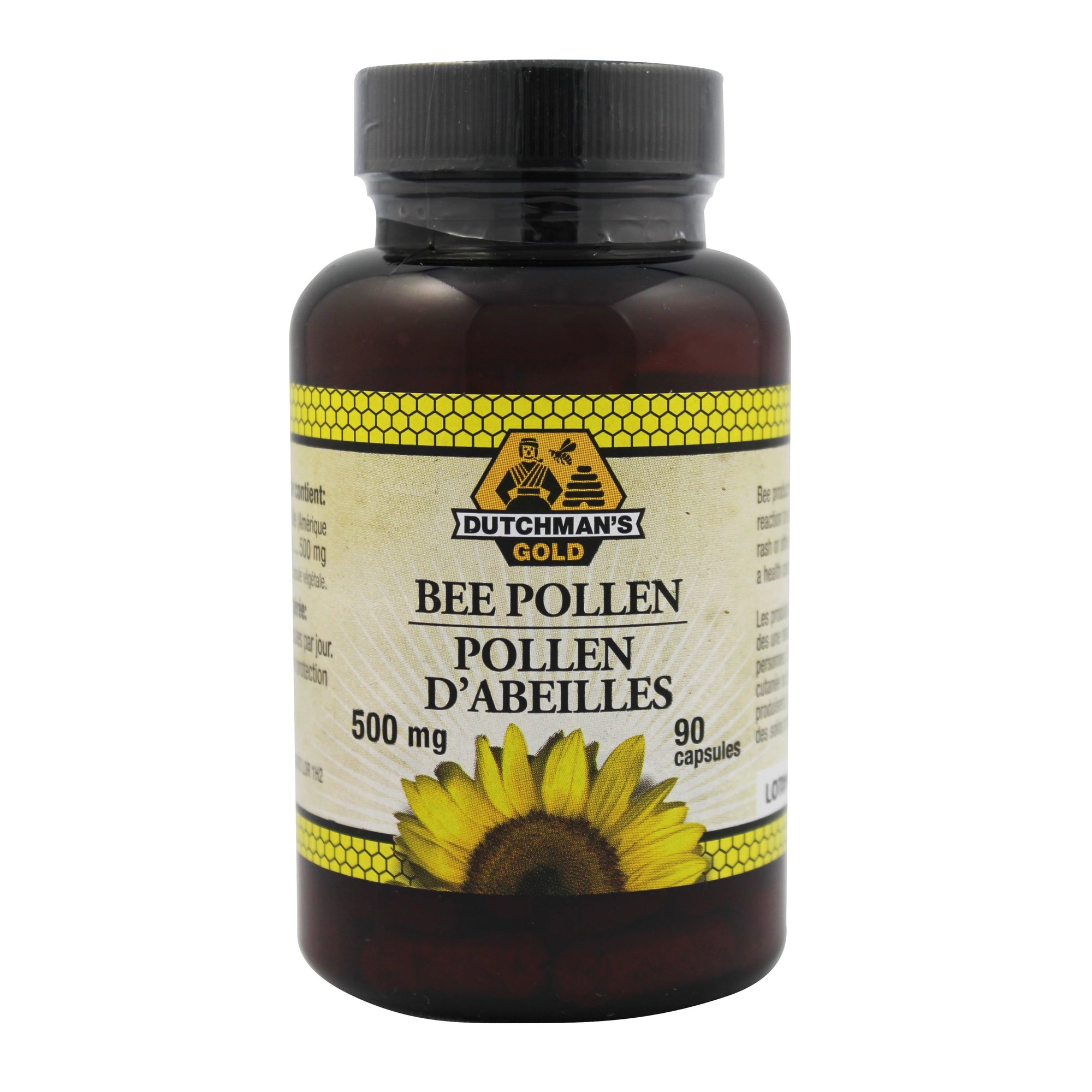 Dutchman's Gold Bee Pollen 500 mg  90 Caps