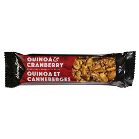Quinoa and Cranberry Honey Bars - 15 bar box