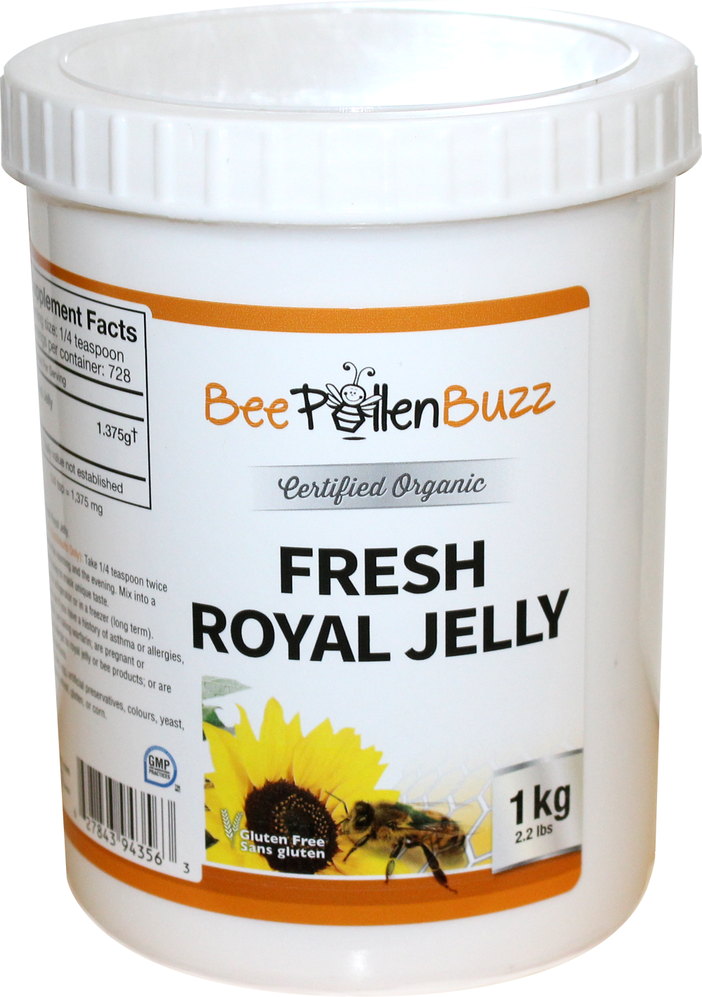 Wholesale - Bee Buzz Organic Fresh Royal Jelly - 1 kg