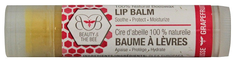 Wholesale - Beauty & the Bee Lip Balm - Grapefruit