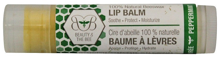 Wholesale - Beauty & the Bee Lip Balm - Peppermint