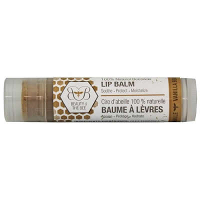 Beauty & the Bee Lip Balm - Vanilla Bean