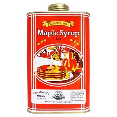 Dutchman's Gold Maple Syrup - 1 Litre Metal Can