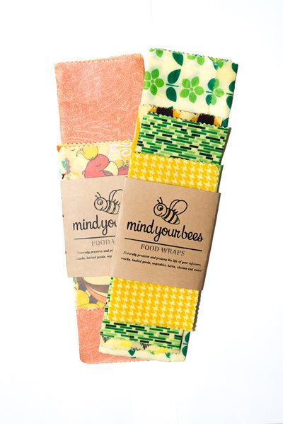 Mind Your Bees Beeswax Food Wrap - Variety Pack