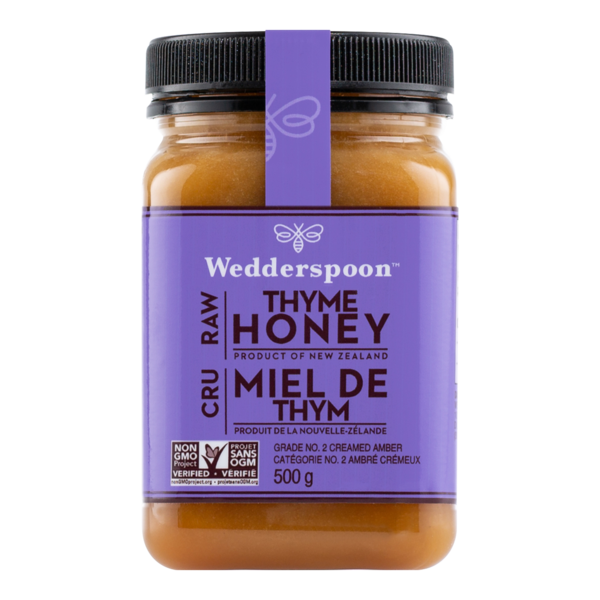 Wedderspoon Thyme Honey 500 g  (1.1 lb)