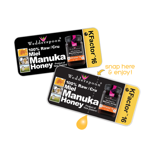 Wedderspoon Honey on the Go - 24 packs