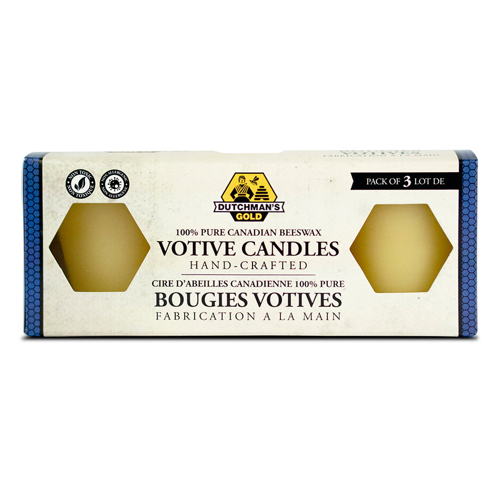 Dutchman's Gold Beeswax Votives