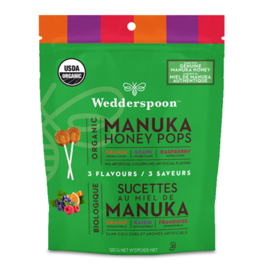 Organic Manuka Honey Pops - Variety Pack